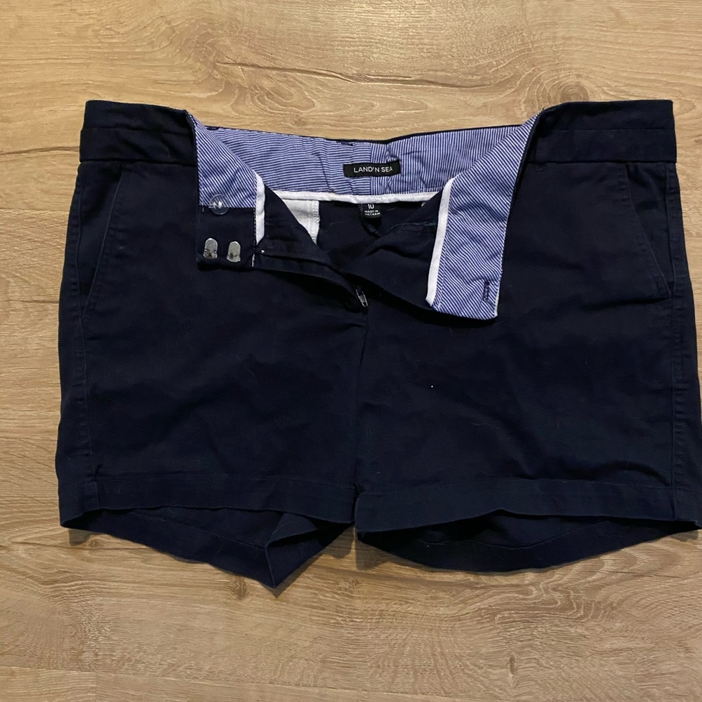 LAND N’SEA navy blue shorts
